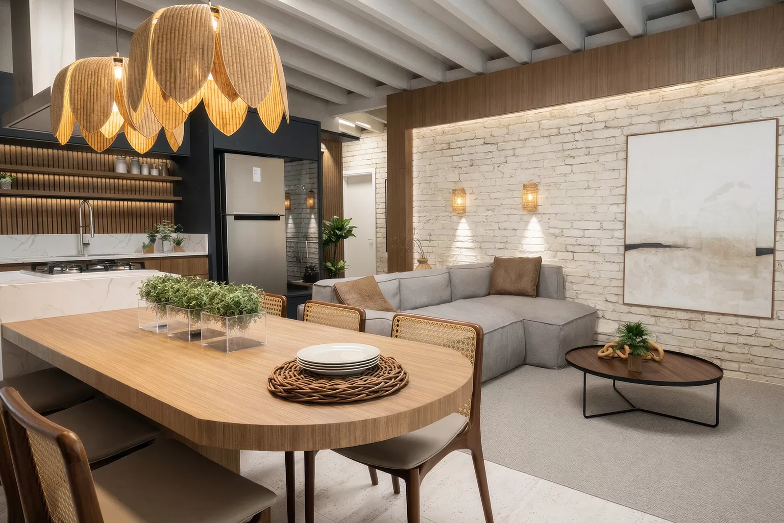 Ambiente integrado — Palhoça