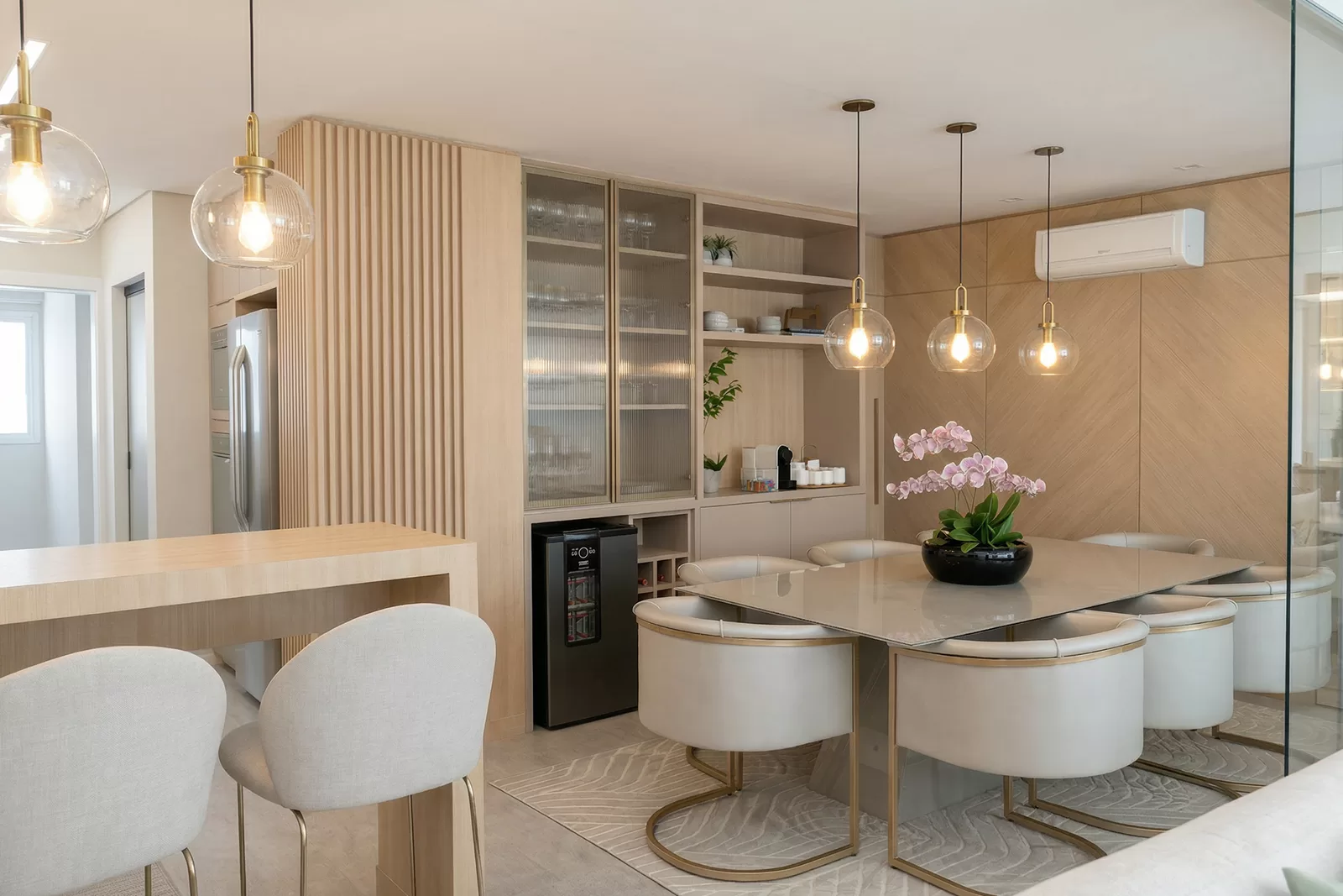 Cozinha e sala integrada — Florianópolis